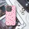 Red Heart Cute Trendy Pink Girl Minimalist Love iPhone 16 Pro Max Phone Case - Image 2