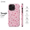 Red Heart Cute Trendy Pink Girl Minimalist Love iPhone 16 Pro Max Phone Case - Image 6