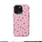 Red Heart Cute Trendy Pink Girl Minimalist Love iPhone 16 Pro Max Phone Case - Image 7