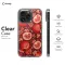 Red Pomegranate Pattern iPhone 16 Pro Max Phone Case - Image 7