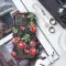 Red Pomegranate Pattern iPhone 16 Pro Max Phone Case - Image 3