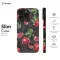 Red Pomegranate Pattern iPhone 16 Pro Max Phone Case - Image 6