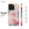 Retro Groovy Butterflies and Daisy iPhone 16 Pro Max Phone Case - Image 5