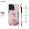 Retro Groovy Butterflies and Daisy iPhone 16 Pro Max Phone Case - Image 6