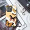 Retro Groovy Butterflies iPhone 16 Pro Max Phone Case - Image 3