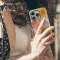 Retro Groovy Hippie Floral Rainbow Trippy # iPhone 16 Pro Max Phone Case - Image 4