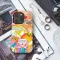 Retro Groovy Hippie Floral Rainbow Trippy # iPhone 16 Pro Max Phone Case - Image 3