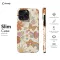 Retro Groovy Hippie Floral Rainbow Trippy iPhone 16 Pro Max Phone Case - Image 6