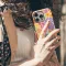Retro Groovy Hippie Floral Rainbow Trippy iPhone 16 Pro Max Phone Case - Image 4