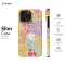 Retro Groovy Hippie Floral Rainbow Trippy iPhone 16 Pro Max Phone Case - Image 6