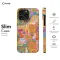 Retro Groovy Hippie Floral Rainbow Trippy # iPhone 16 Pro Max Phone Case - Image 6