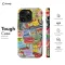 Sardine Vintage Fish Collage Aesthetic iPhone 16 Pro Max Phone Case - Image 5
