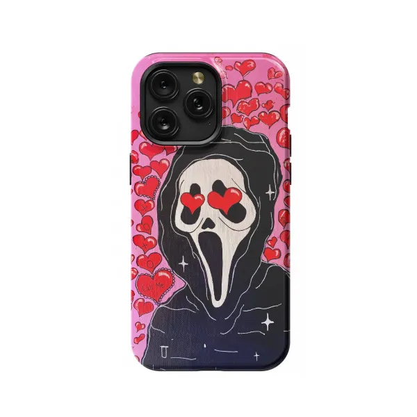 Scream Mask iPhone 16 Pro Max Phone Case - Image 1