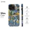 Seamless Aesthetic Collage Vincent Van Gogh iPhone 16 Pro Max Phone Case - Image 6