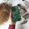 Seamless Green Leaf iPhone 16 Pro Max Phone Case - Image 2