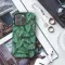 Seamless Green Leaf iPhone 16 Pro Max Phone Case - Image 3