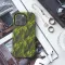 Seamless Green Leaf iPhone 16 Pro Max Phone Case - Image 3