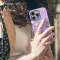 Seamless Lovely Floral Travel Map Plane Ocean Atlantic iPhone 16 Pro Max Phone Case - Image 4