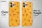 Seamless Pattern Shrimp Sea Fish iPhone 16 Pro Max Phone Case - Image 4
