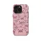 Seamless Pink Pigs iPhone 16 Pro Max Phone Case - Image 1