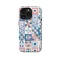 Trendy Cute Geometric Mosaic iPhone 16 Pro Max Phone Case - Image 1