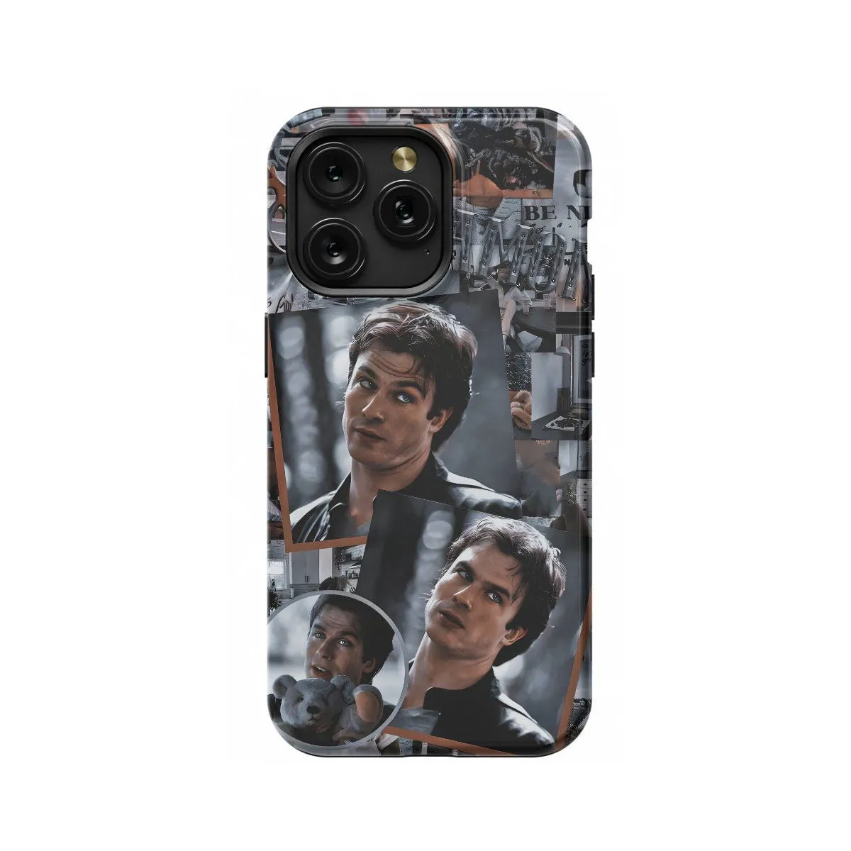 TVD Damon Salvatore Collage # iPhone 16 Pro Max Phone Case - Image 1