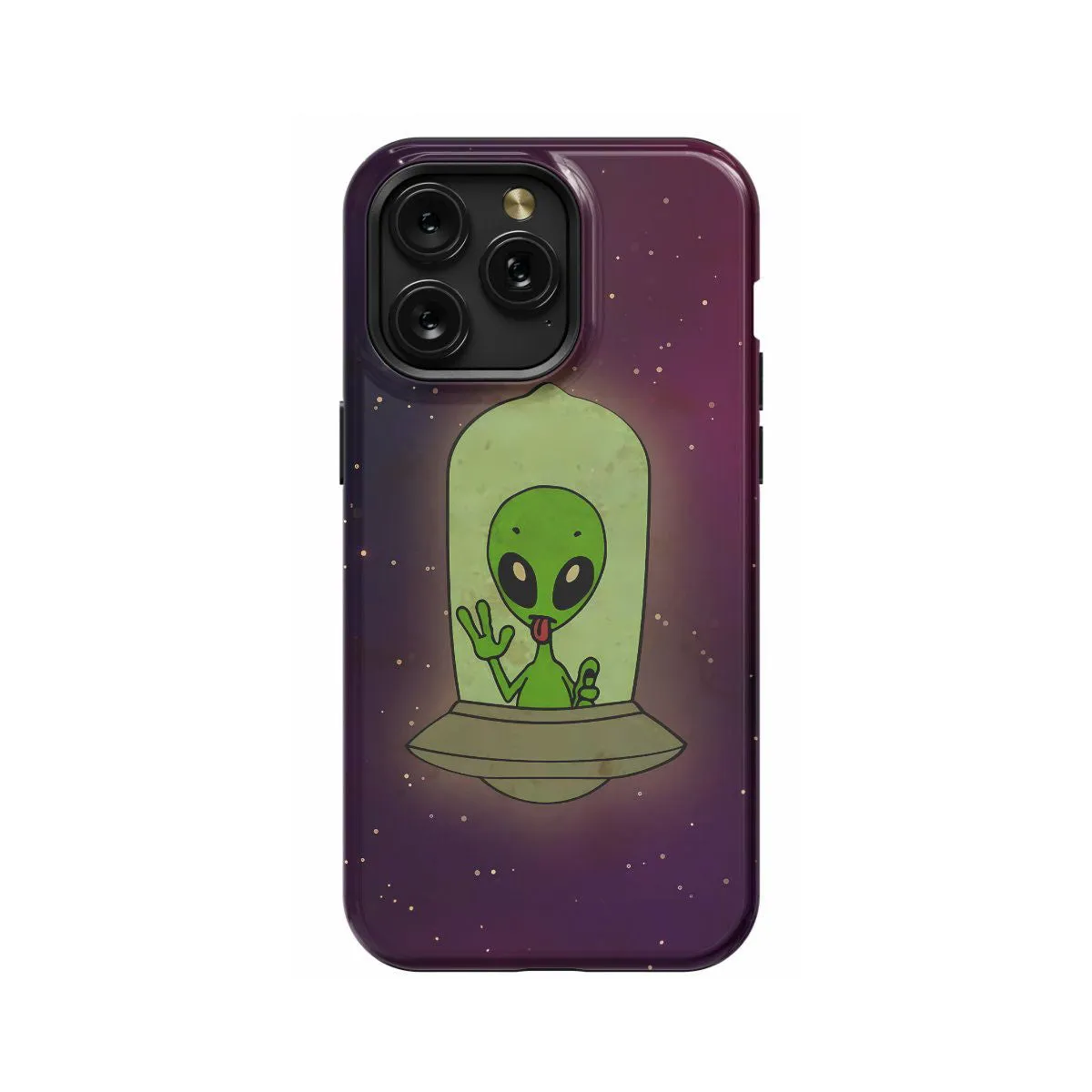 UFO Space iPhone 16 Pro Max Phone Case - Image 1
