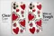 Vintage Love Hearts Retro Aesthetic Drawed iPhone 16 Pro Max Phone Case - Image 4