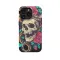 Vintage Snake Skeleton in Bloom iPhone 16 Pro Max Phone Case - Image 1