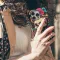 Vintage Snake Skeleton in Bloom iPhone 16 Pro Max Phone Case - Image 4