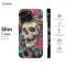 Vintage Snake Skeleton in Bloom iPhone 16 Pro Max Phone Case - Image 6