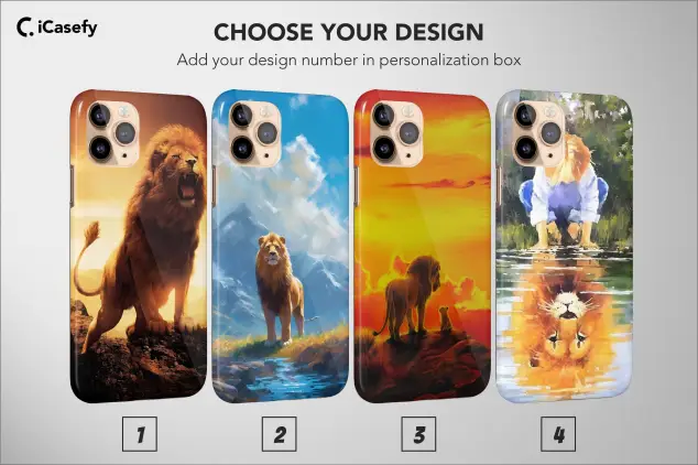 iPhone 16 Pro Max Wildlife Lion Aesthetic Animal a Phone Case