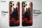 Wolf Floral Sky Mon Animal Watercolor iPhone 16 Pro Max Phone Case - Image 2