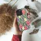 Abstract Wavy Tropical Flower iPhone 16 Pro Phone Case - Image 2