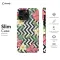 Abstract Wavy Tropical Flower iPhone 16 Pro Phone Case - Image 6