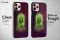 iPhone 16 Pro Alien Aesthetic Collage Space Green Phone Case - Image 4