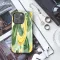 Banana and geen leaves iPhone 16 Pro Phone Case - Image 3