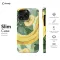 Banana and geen leaves iPhone 16 Pro Phone Case - Image 6