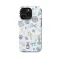 Blue Collage Coquette Bow iPhone 16 Pro Phone Case - Image 1