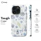 Blue Collage Coquette Bow iPhone 16 Pro Phone Case - Image 5