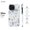 Blue Collage Coquette Bow iPhone 16 Pro Phone Case - Image 6
