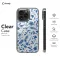 Blue Flower French Toile De Jouy iPhone 16 Pro Phone Case - Image 7