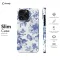 Blue Flower French Toile De Jouy iPhone 16 Pro Phone Case - Image 6
