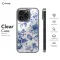 Blue Flower French Toile De Jouy iPhone 16 Pro Phone Case - Image 7