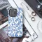 Blue Flower French Toile De Jouy iPhone 16 Pro Phone Case - Image 3