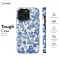 Blue Flower French Toile De Jouy iPhone 16 Pro Phone Case - Image 5