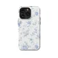 Blue Flower French Toile De Jouy iPhone 16 Pro Phone Case - Image 1