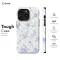 Blue Flower French Toile De Jouy iPhone 16 Pro Phone Case - Image 5