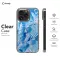 Blue Summer Abstract Sea Shell iPhone 16 Pro Phone Case - Image 7