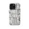 Book Shelf Lover Grayscale iPhone 16 Pro Phone Case - Image 1